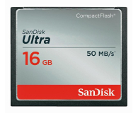 SANDISK Compact Flash Ultra 16GB SDCFHS-016G-G46 - 179803 - zdjęcie 1
